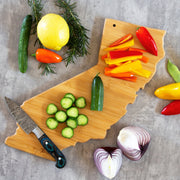 California State Shaped Cutting and Serving Board with Artwork by Fish Kiss™