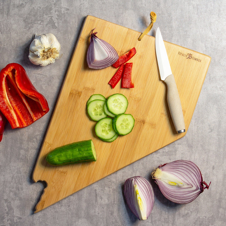 Nevada State Shaped Cutting and Serving Board with Artwork by Fish Kiss™