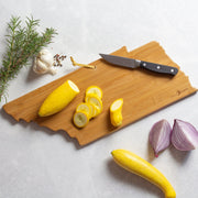 Tennessee State Shaped Cutting and Serving Board with Artwork by Fish Kiss™