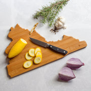 Virginia State Shaped Cutting and Serving Board with Artwork by Fish Kiss™