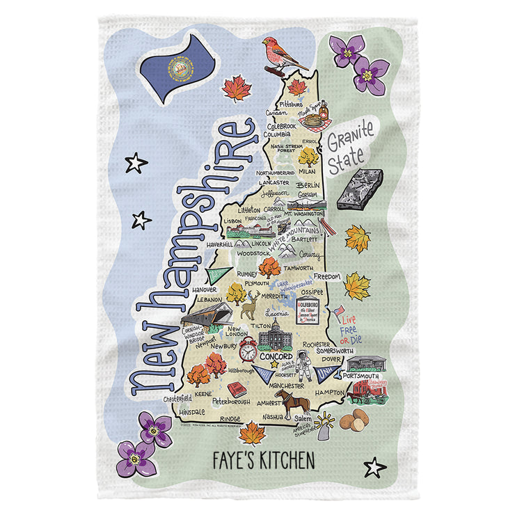 New Hampshire Kitchen Towel